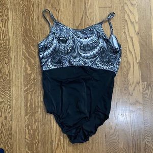 Custom design camisole ballet leotard size medium